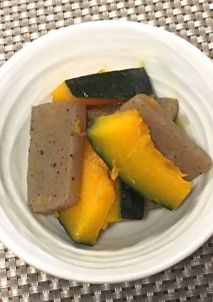 かぼちゃこんにゃく-レシピのメイン写真