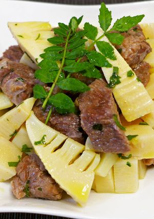 牛肉と筍の木の芽和え-レシピのメイン写真