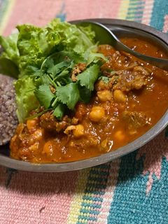 本格的★スパイスカレー牛スジ・ひよこ豆-レシピのメイン写真