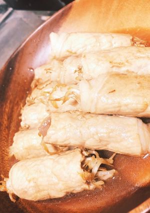 もやしの豚ロース巻き-レシピのメイン写真
