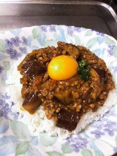 なすとトマトのキーマカレー-レシピのメイン写真