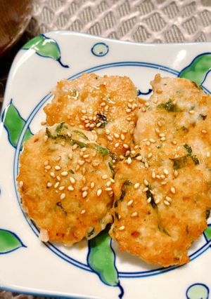 ふわふわ鶏つくね大葉入り-レシピのメイン写真