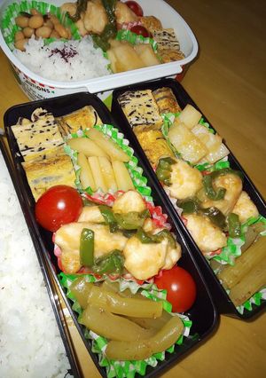 野菜たっぷり男子弁当 2~6-レシピのメイン写真