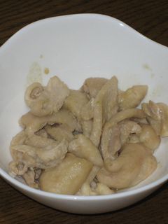 美肌をあなたに!とり皮の簡単和え-レシピのメイン写真