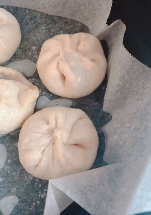 自宅でフライパンで作ろう美味しい肉まん!-レシピのメイン写真