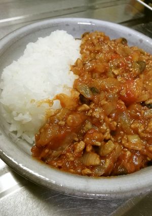 [簡単]水なしdeトマトとナスのカレー-レシピのメイン写真