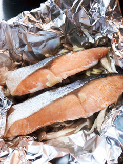 鮭とぶなしめじの包み焼き-レシピのメイン写真