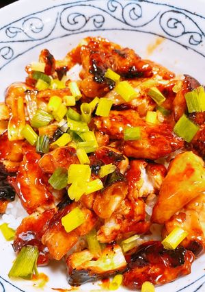 簡単手抜き焼鳥丼✩-レシピのメイン写真