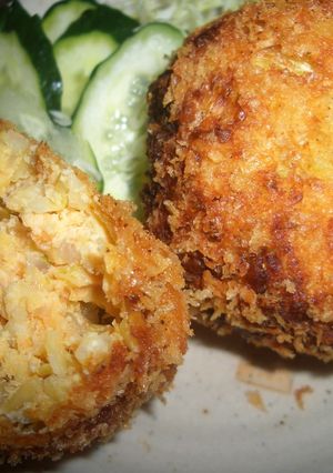 野菜たっぷり ヘルシーおからメンチ-レシピのメイン写真