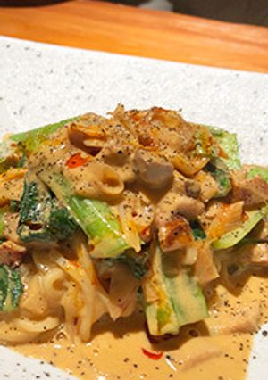 クリーミィなカルボナーラのような担担麺-レシピのメイン写真