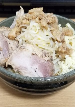 【コンロ一口で作れる】ラーメン二郎-レシピのメイン写真