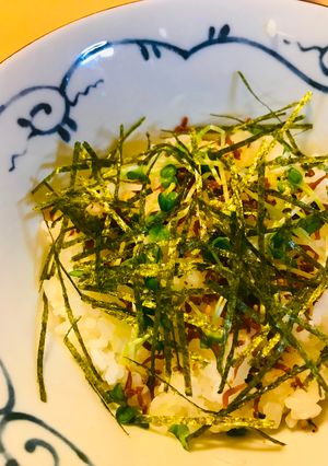 毎日のしろごはん●カイワレ海苔ごはん-レシピのメイン写真