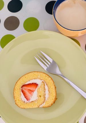 プレゼントに最適♡ 懐かしのロールケーキ-レシピのメイン写真