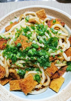 斬新！フィシュカツだけの焼きうどん！-レシピのメイン写真