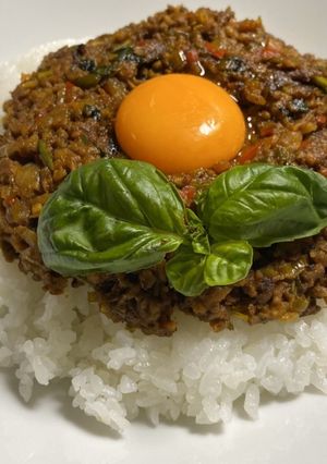 魅惑の キーマー風ドライカレー-レシピのメイン写真