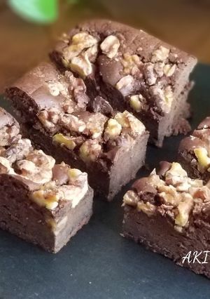 綺麗になれちゃう『クルミチョコケーキ』-レシピのメイン写真