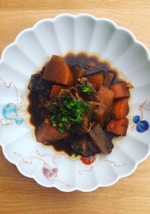 【ビールによく合う!】牛すじの味噌煮込み-レシピのメイン写真