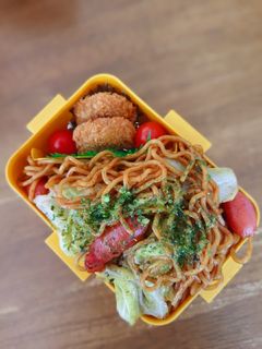 ソース焼きそば弁当-レシピのメイン写真