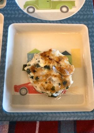 離乳食 取り分け ふわふわ鶏・豆腐つくね-レシピのメイン写真