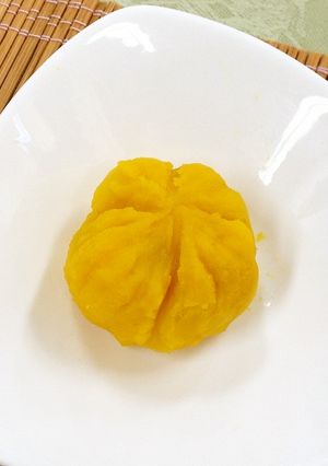 南瓜の茶巾（透析食）-レシピのメイン写真