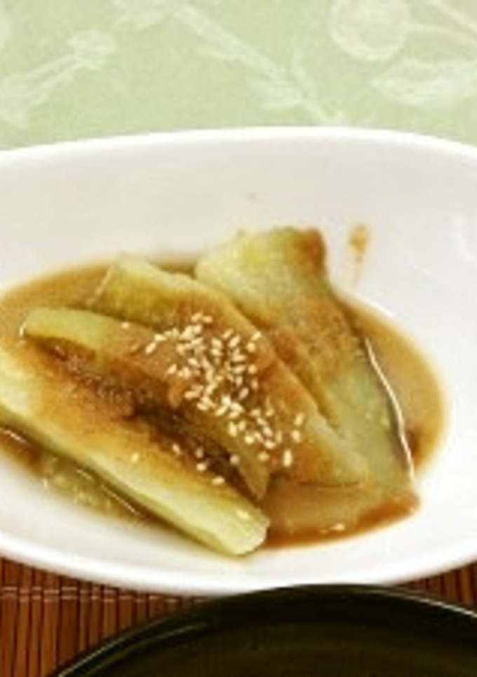 茄子のごまだれ（透析食）-レシピのメイン写真