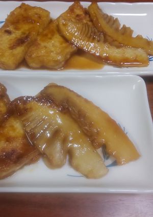 たけのこステーキ照り焼き味-レシピのメイン写真