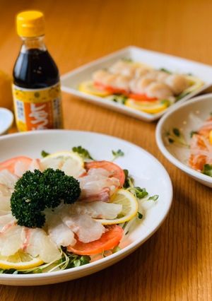 レモン風味のカルパッチョソース-レシピのメイン写真