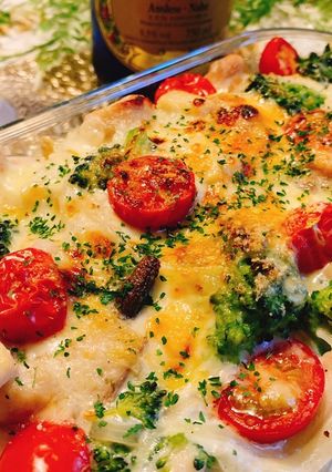 チキンとたっぷり野菜のクリームドリア-レシピのメイン写真