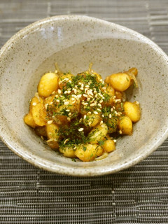 大豆とちりめんじゃこの甘辛和え-レシピのメイン写真