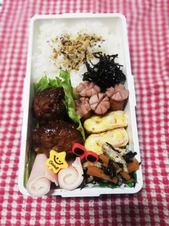 パパ弁当♡肉団子4/22-レシピのメイン写真