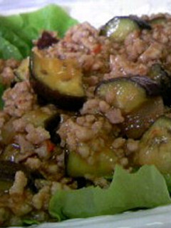 麻婆の素で作る~ひき肉とナスの肉味噌風~-レシピのメイン写真