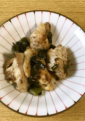 九条ねぎと鶏肉のマヨソテー-レシピのメイン写真