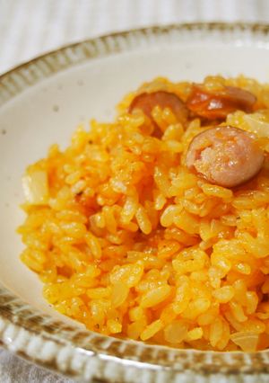 炊飯器でケチャップライス♪-レシピのメイン写真