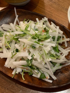 三つ葉大根梅サラダ-レシピのメイン写真