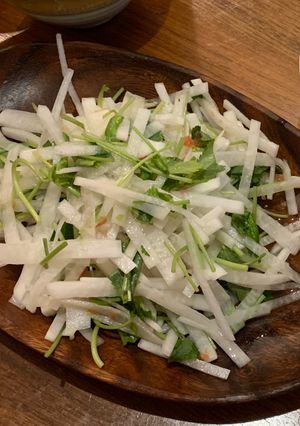 三つ葉大根梅サラダ-レシピのメイン写真