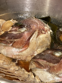 鯛のあら煮-レシピのメイン写真