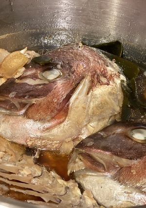 鯛のあら煮-レシピのメイン写真
