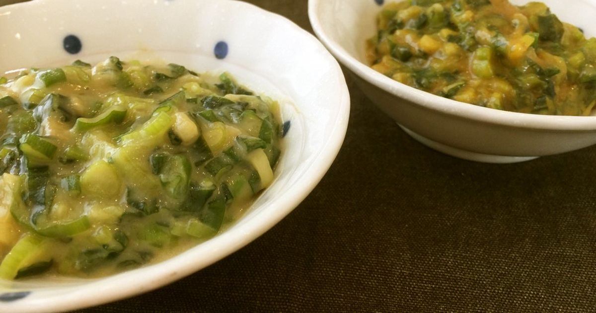 九条ねぎのねぎ味噌 2種 by 京都府 【クックパッド】 簡単