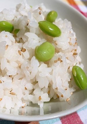 簡単！混ぜるだけ！枝豆ご飯-レシピのメイン写真