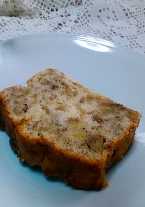 ブランデーバナナのケーキ-レシピのメイン写真