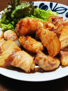 ご飯が進む♪新玉ねぎの肉巻き★他野菜でも-レシピのメイン写真