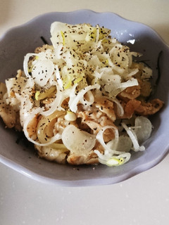 ねぎ塩豚丼-レシピのメイン写真