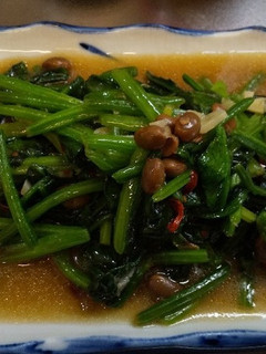 ほうれん草のタイ風炒め-レシピのメイン写真