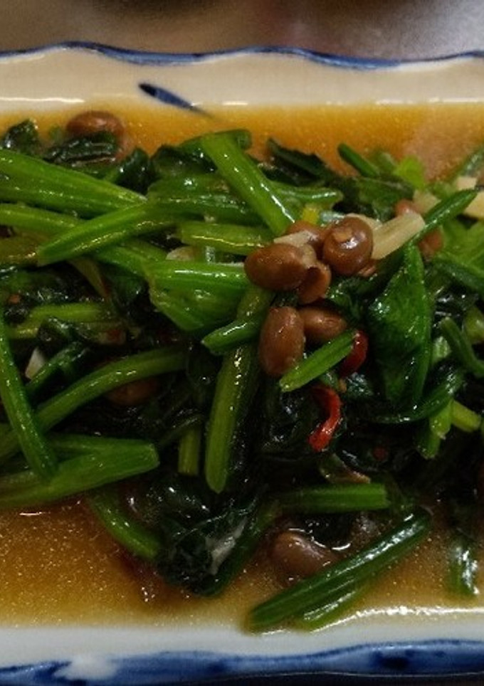 ほうれん草のタイ風炒め-レシピのメイン写真