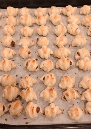パイシートで超ミニミニチョコクロワッサン-レシピのメイン写真