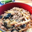 ひき肉となすのエスニック炒め