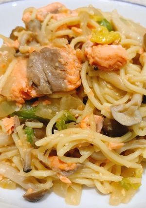 食べ応え満点ちゃんちゃんパスタ-レシピのメイン写真