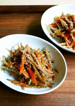 きんぴらごぼう♪ 砂糖なしシンプル味付け-レシピのメイン写真