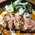 ピーマン入りとん平焼き
