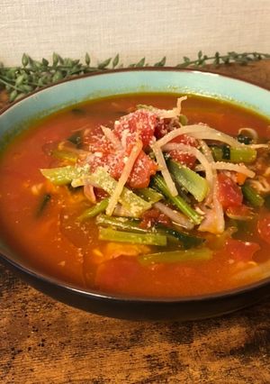 インスタント麺でこくうま＊トマトラーメン-レシピのメイン写真